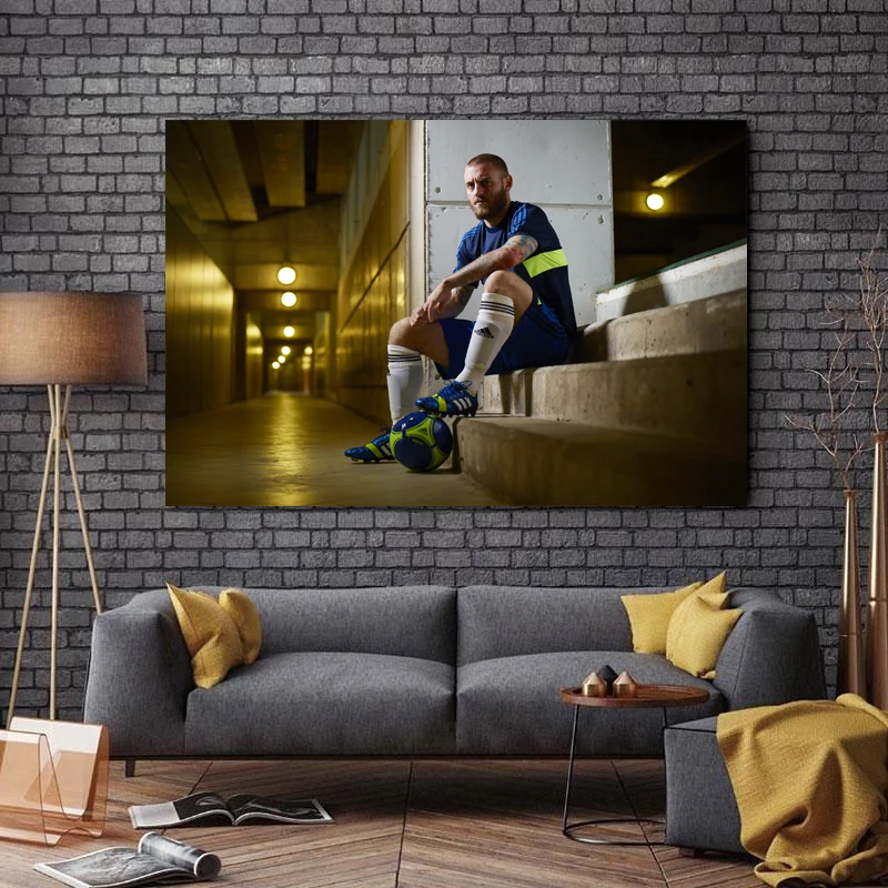 تابلو شاسی طرح فوتبال مدل Daniele De Rossi کد 959