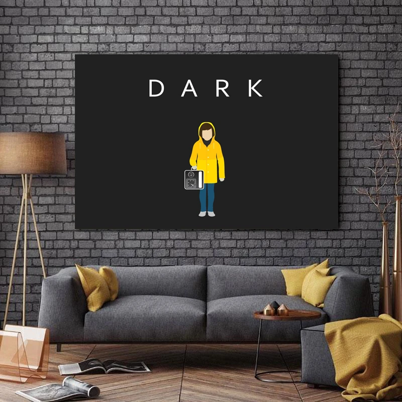 تابلو شاسی طرح سینما مدل Dark کد 961