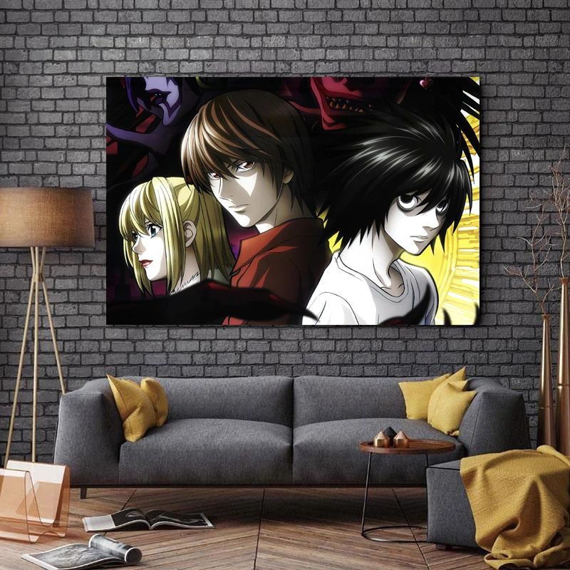 تابلو شاسی طرح انیمه مدل Death Note کد 967