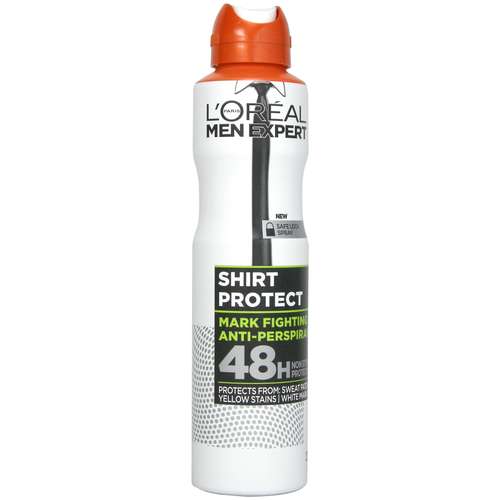 اسپری ضد تعریق مردانه لورآل مدل Shirt Protect Antiperspirant حجم 250 میلی لیتر