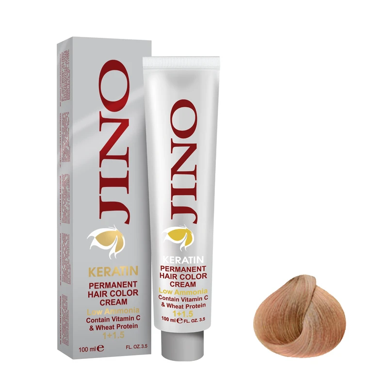 رنگ مو ژینو سری Natural شماره 0-9 حجم 100 میلی لیتر رنگ بلوند خیلی روشن