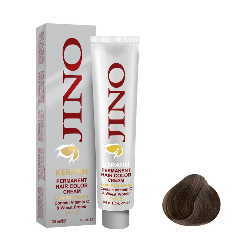رنگ مو ژینو سری Extra Natural شماره 00-5 حجم 100 میلی لیتر رنگ قهوه ای طبیعی روشن