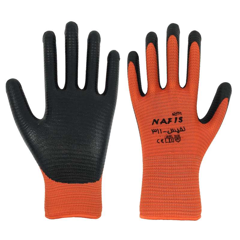 دستکش ایمنی نفیس کد 311 بسته 12 عددی دستکش ایمنی نفیس کد 311 بسته 12 عددی