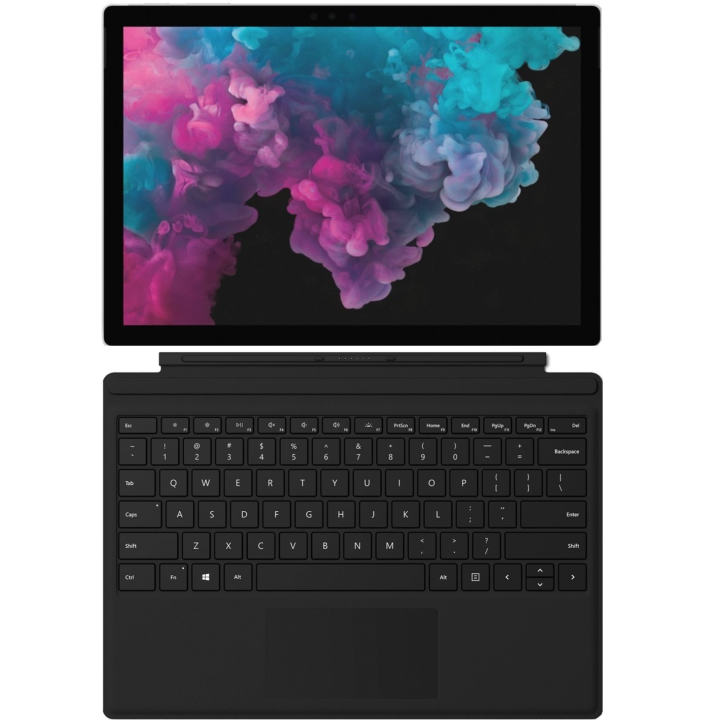 تبلت مایکروسافت مدل Surface Pro 6 - A به همراه کیبورد Black Type Cover 