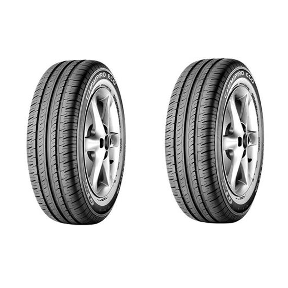 لاستیک خودرو جی تی رادیال مدل ECO سایز 175/60R13 - دو حلقه 