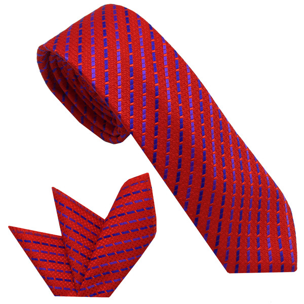 ست کراوات و دستمال جیب مردانه هکس ایران مدل KT-MD06