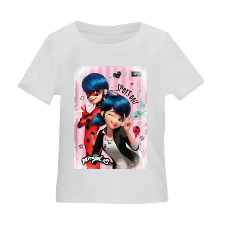 تی شرت بچگانه طرح دختر کفشدوزکی کد TSb39