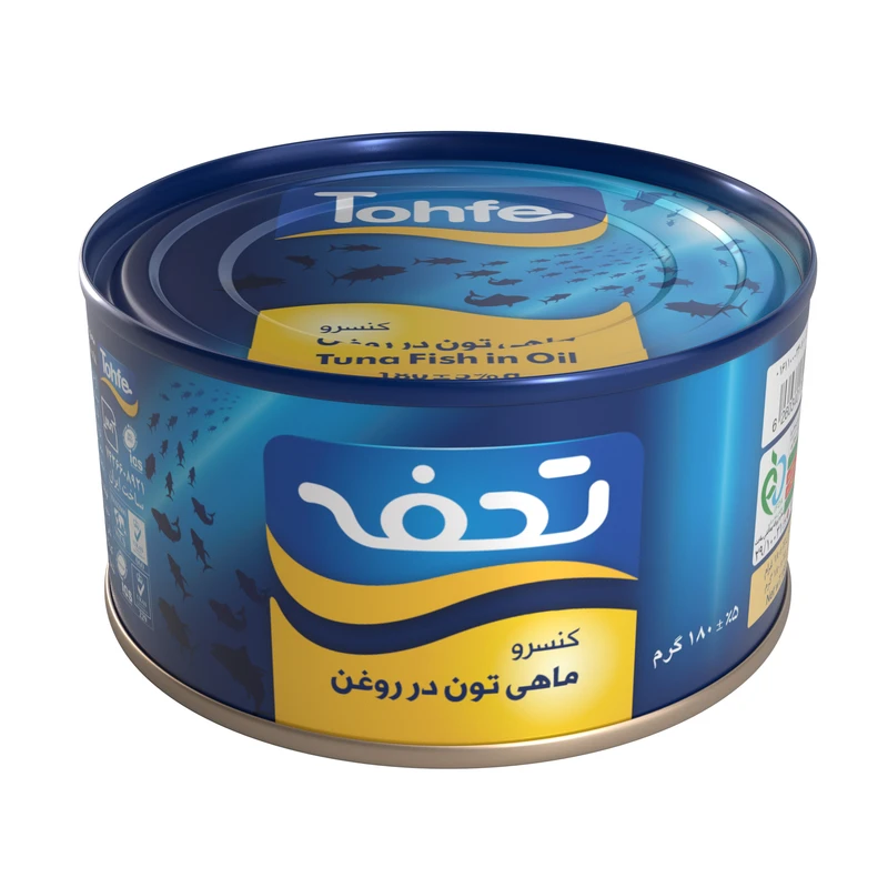 کنسرو ماهی تن در روغن تحفه - 180 گرم