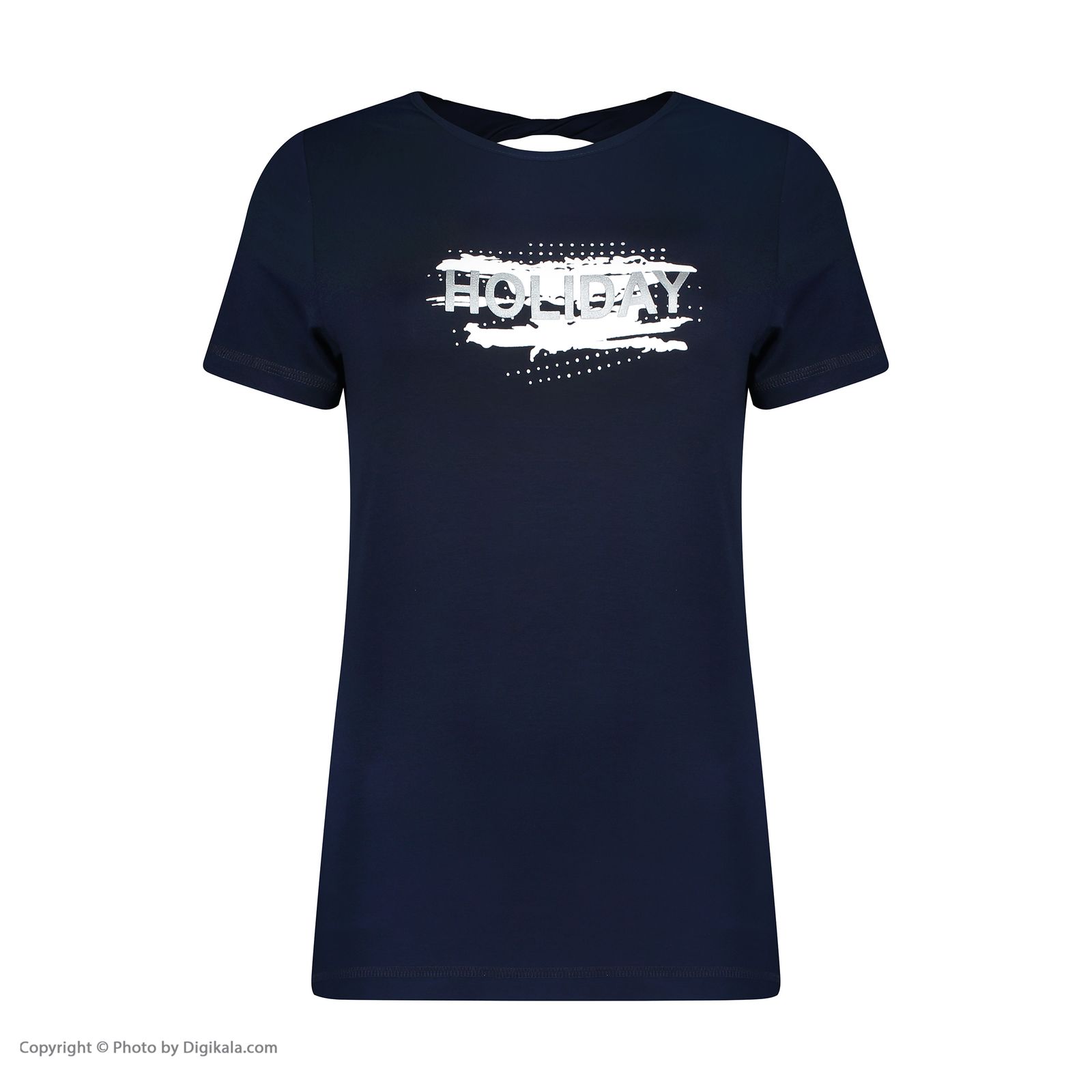 تی شرت ورزشی زنانه هالیدی مدل 801404-Navy blue -  - 2