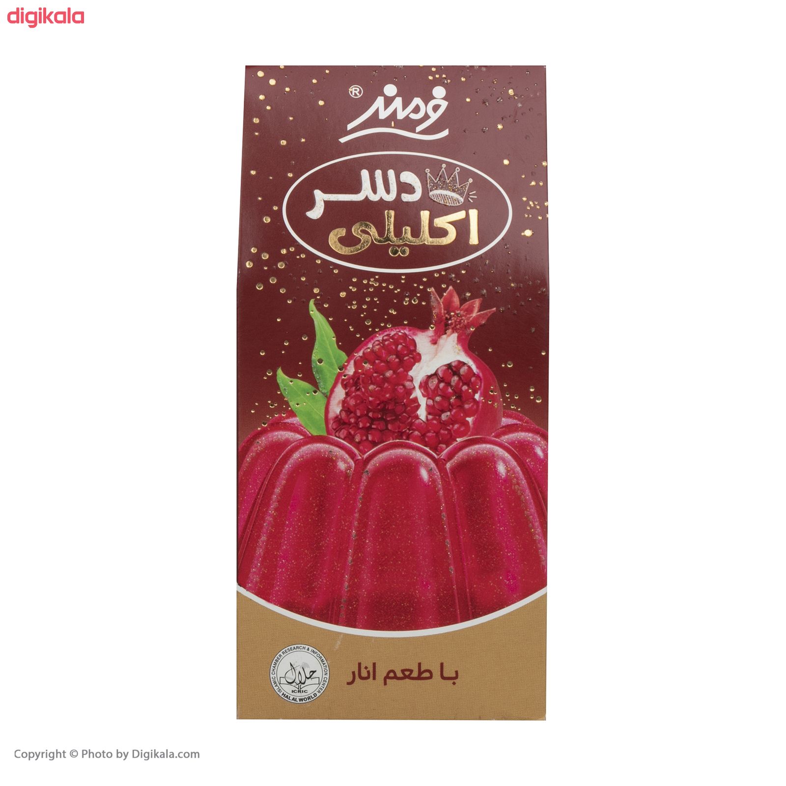 پودر ژله اکلیلی فرمند با طعم انار - 100 گرم main 1 2