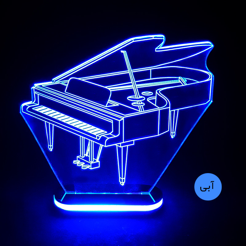چراغ خواب طرح پیانو کد 5048