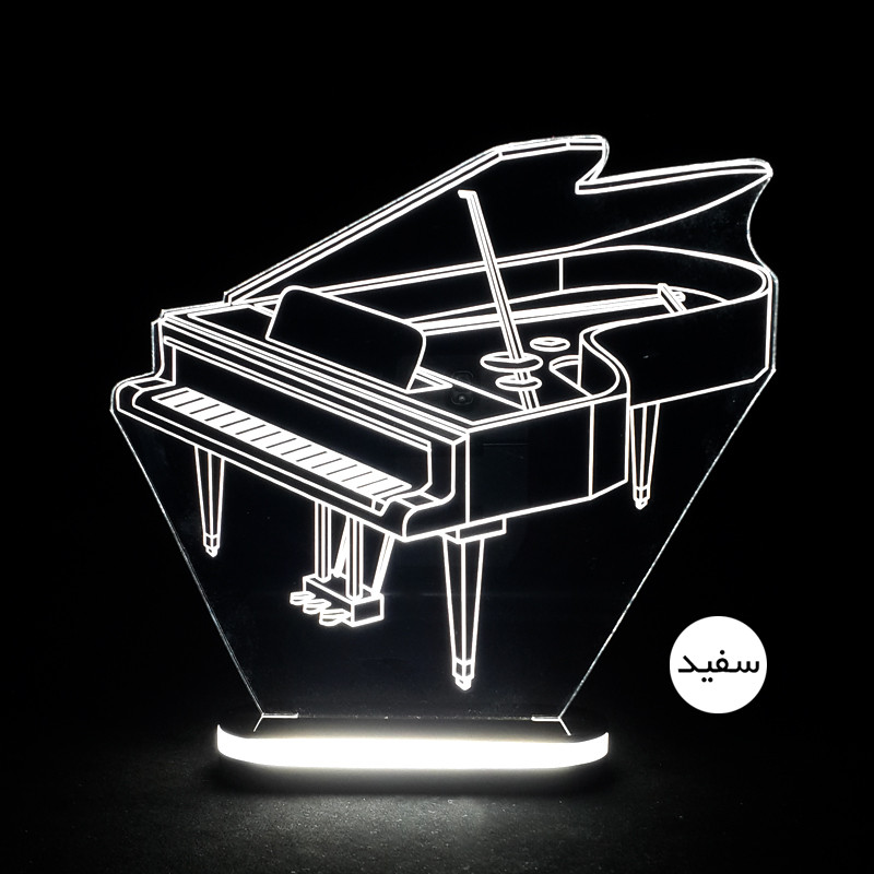 چراغ خواب طرح پیانو کد 5048