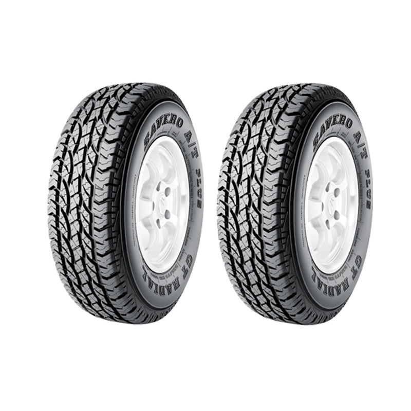 لاستیک خودرو جی تی رادیال مدل SAVERO A/T PLUS سایز 265/75R16 - دو حلقه 