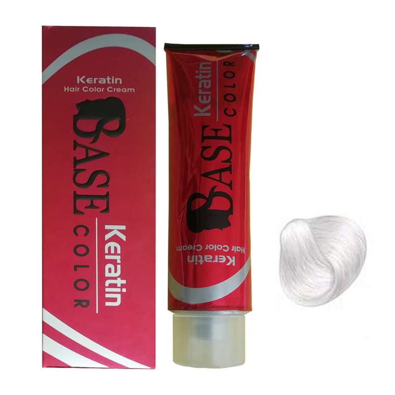 رنگ مو بیس کالر شماره 000 حجم 125 میلی لیتر رنگ روشن کننده