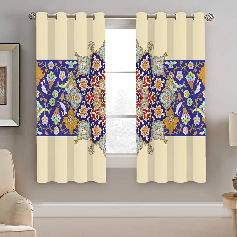 پرده نیروانا مدل pmk2132 سایز 190 × 140 سانتی متر