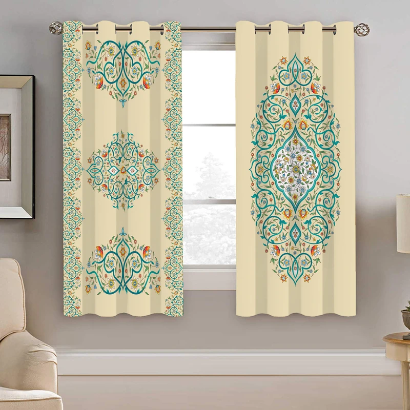 پرده نیروانا مدل pmk2142 سایز 190 × 140 سانتی متر