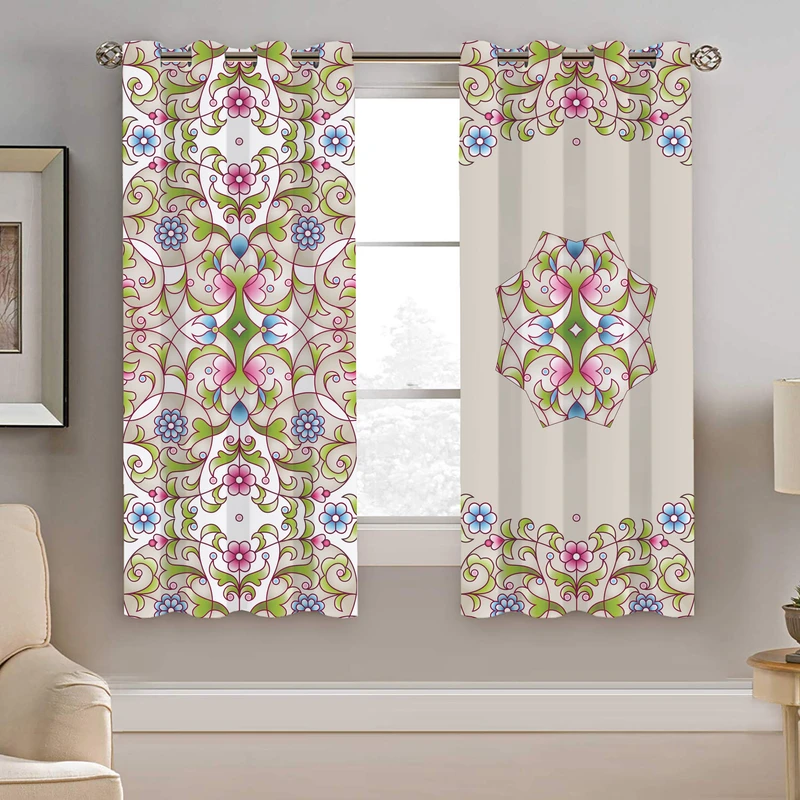 پرده نیروانا مدل pmk2154 سایز 190 × 140 سانتی متر