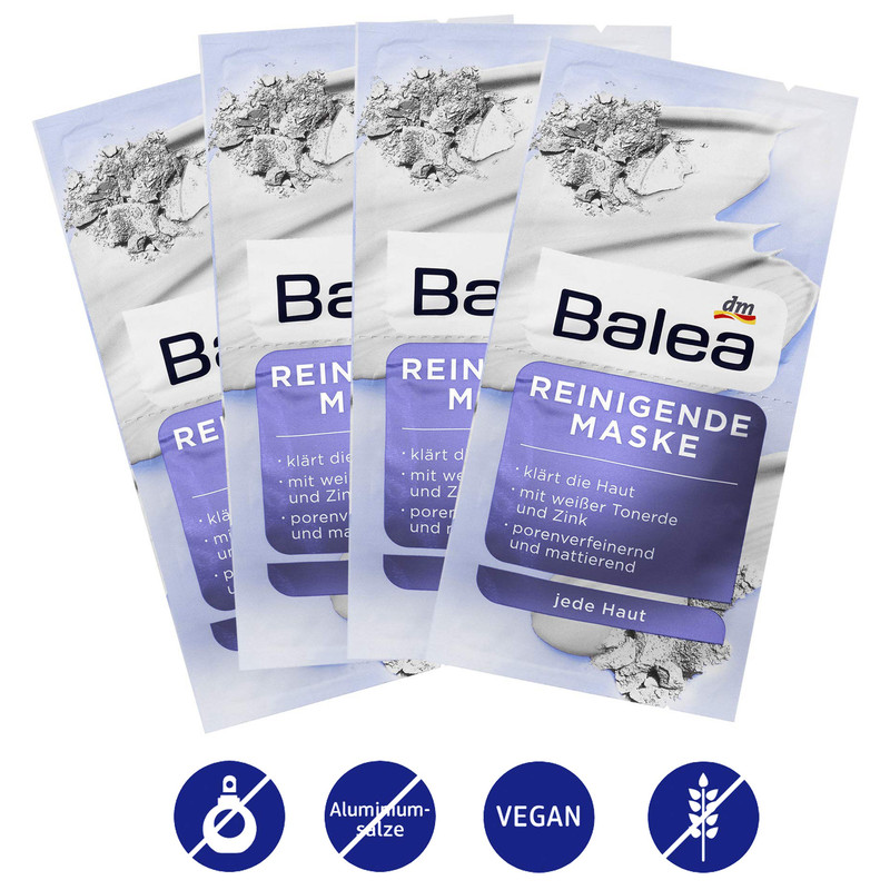 ماسک صورت باله آ مدل R1 حجم 16 میلی لیتر بسته 2 عددی