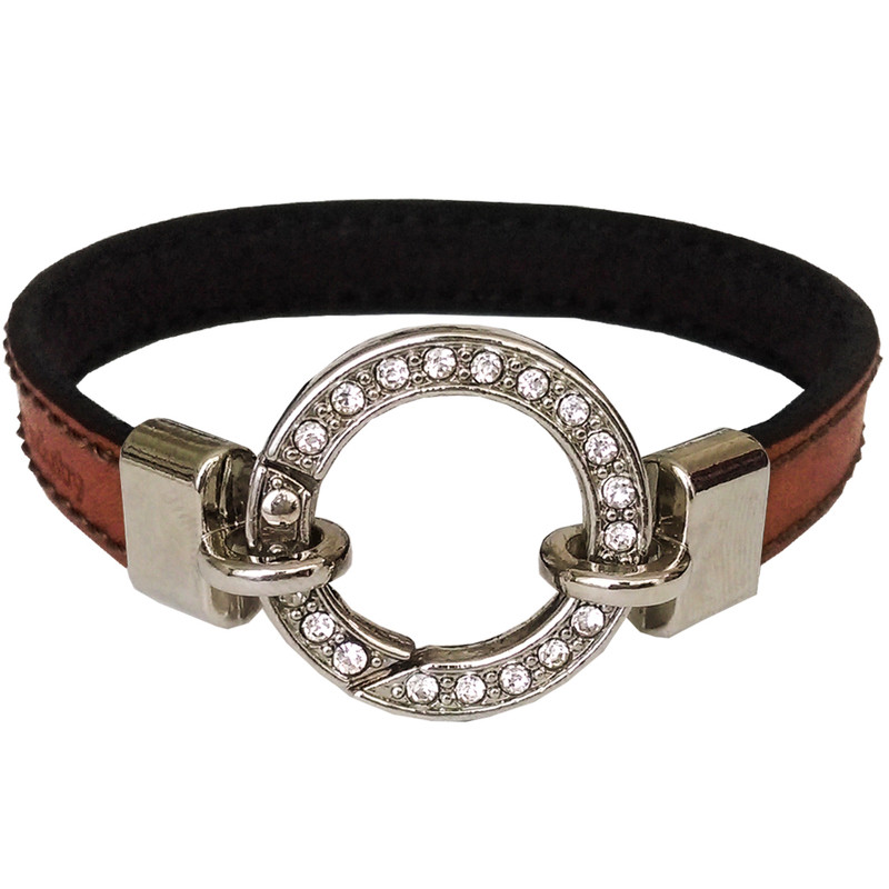 دستبند چرم وارک مدل کامیشا کد rb185