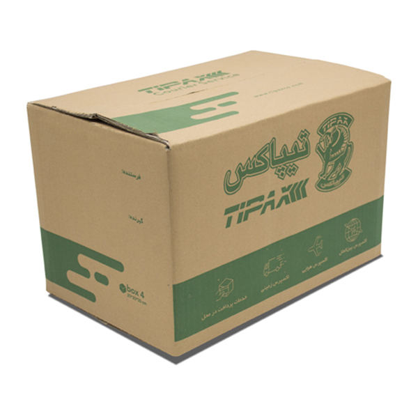  جعبه بسته بندی تیپاکس مدل 4 بسته 10 عددی