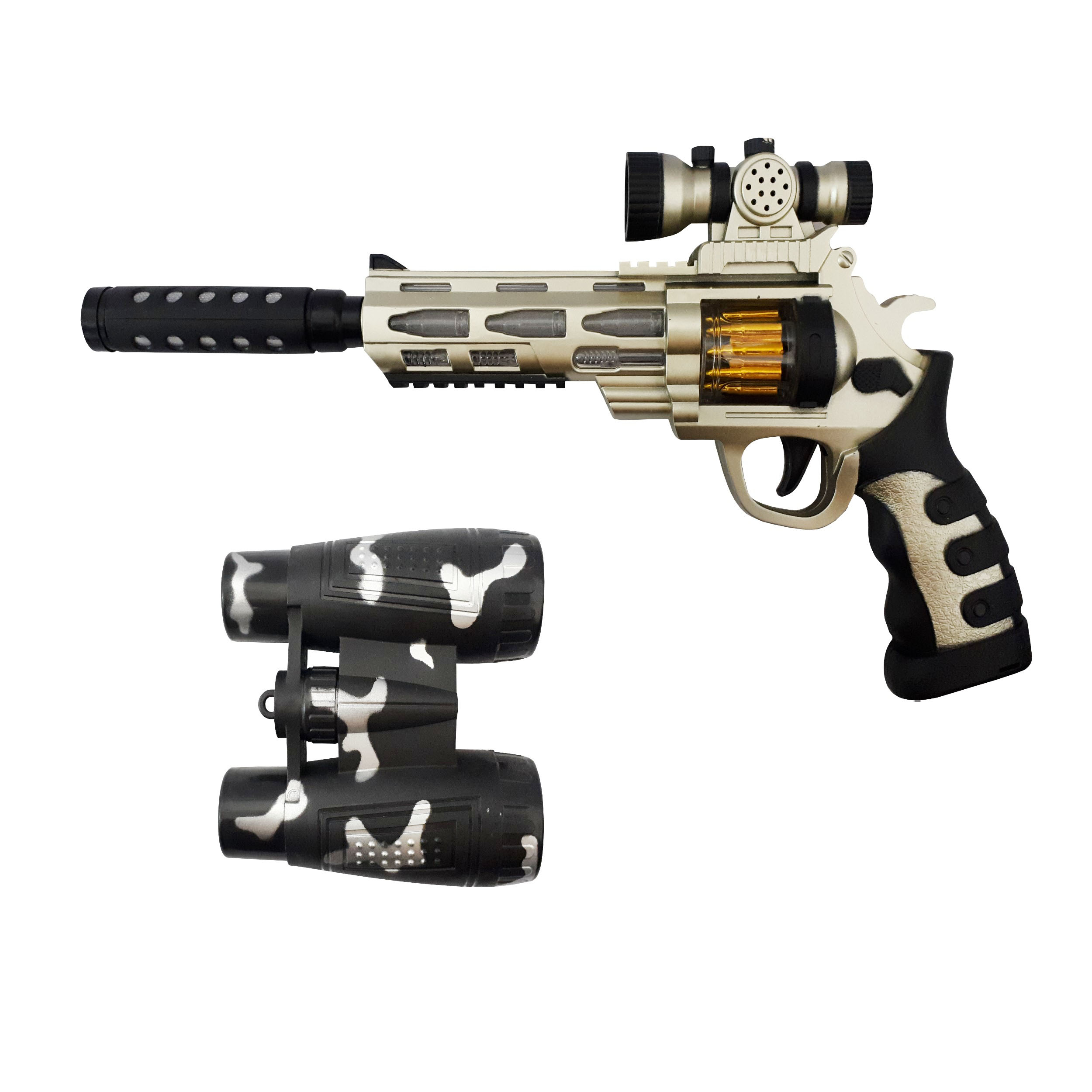 تفنگ بازی مدل GUN FIGNT کد 809 مجموعه 2 عددی