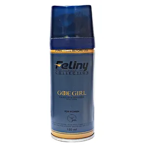 اسپری خوشبو کننده بدن زنانه فلینی مدل GODE GIRL حجم 150 میلی لیتر