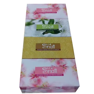 دستمال کاغذی 150 برگ اسنیل مدل p22 بسته 4 عددی