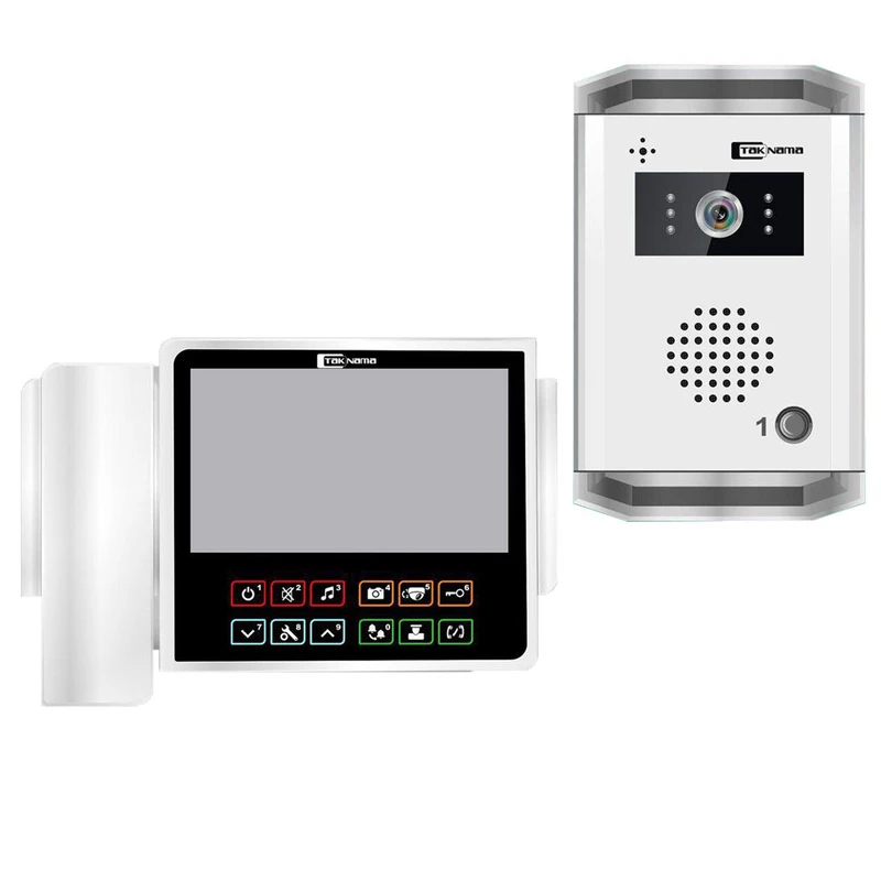  درب بازکن تصویری تک نما مدل C70-1V مجموعه ۲ عددی