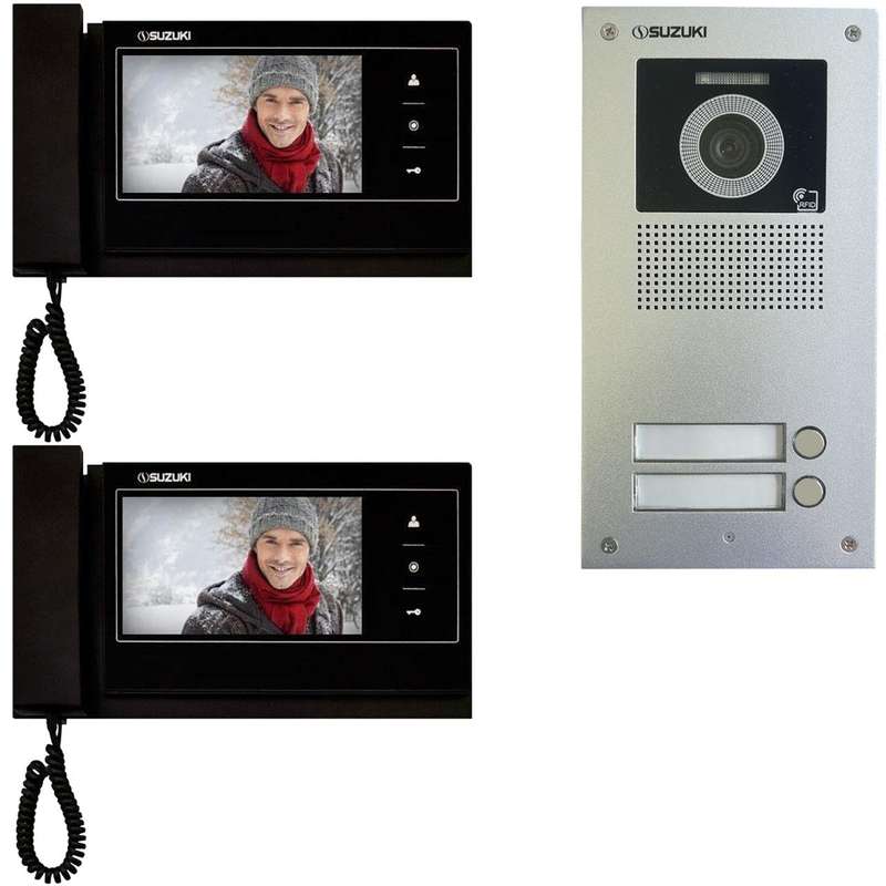 درب بازکن تصویری سوزوکی مدل 727BM-2v مجموعه 3 عددی درب بازکن تصویری سوزوکی مدل 727BM-2v مجموعه 3 عددی