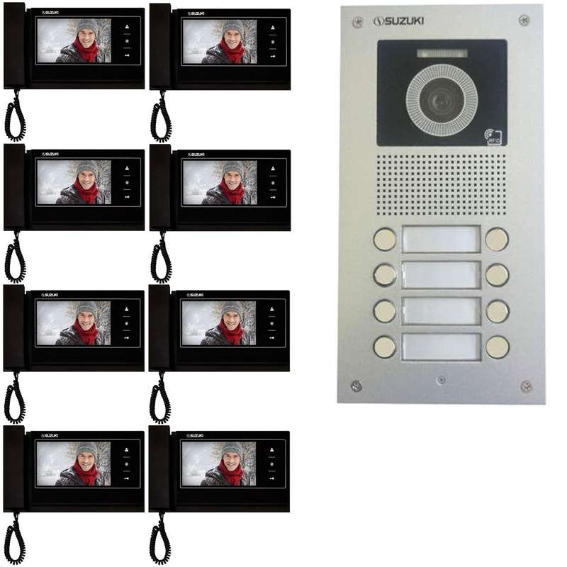 درب بازکن تصویری سوزوکی مدل 727Bi-8v مجموعه 9 عددی