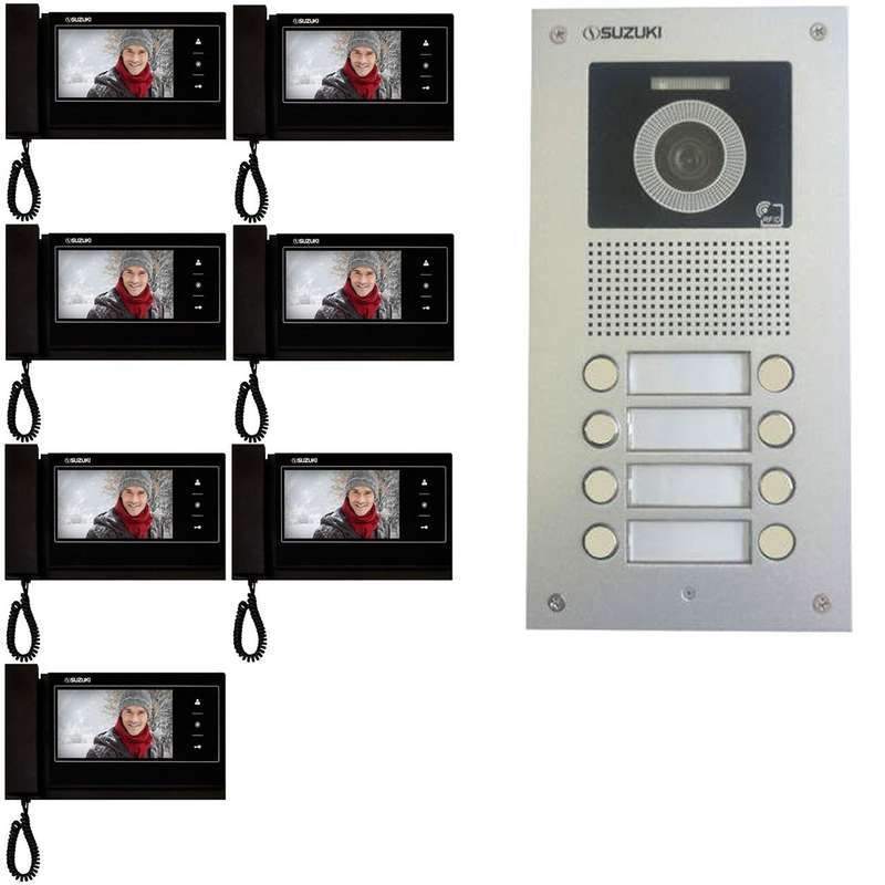 درب بازکن تصویری سوزوکی مدل 727Bi-7v مجموعه 8 عددی