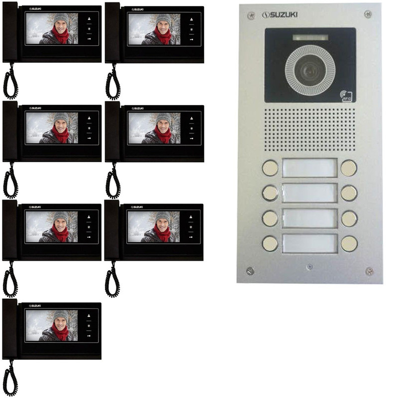 درب بازکن تصویری سوزوکی مدل 727Bi-7v مجموعه 8 عددی