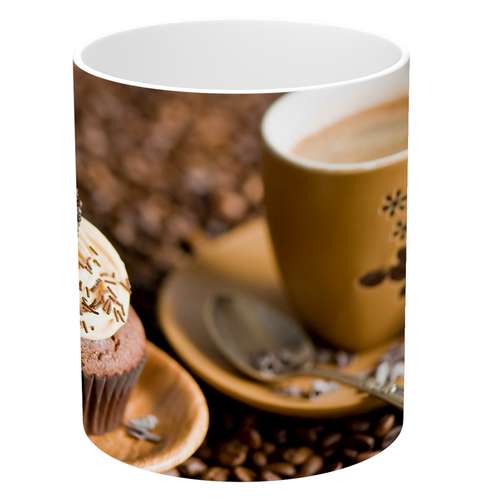 ماگ طرح فنجان قهوه مدل NI2447