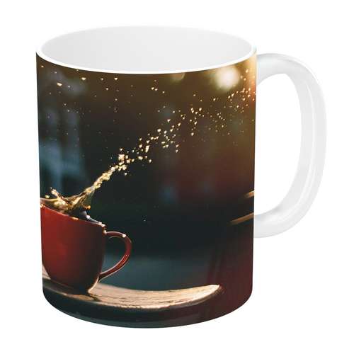ماگ طرح فنجان قهوه مدل NI2449