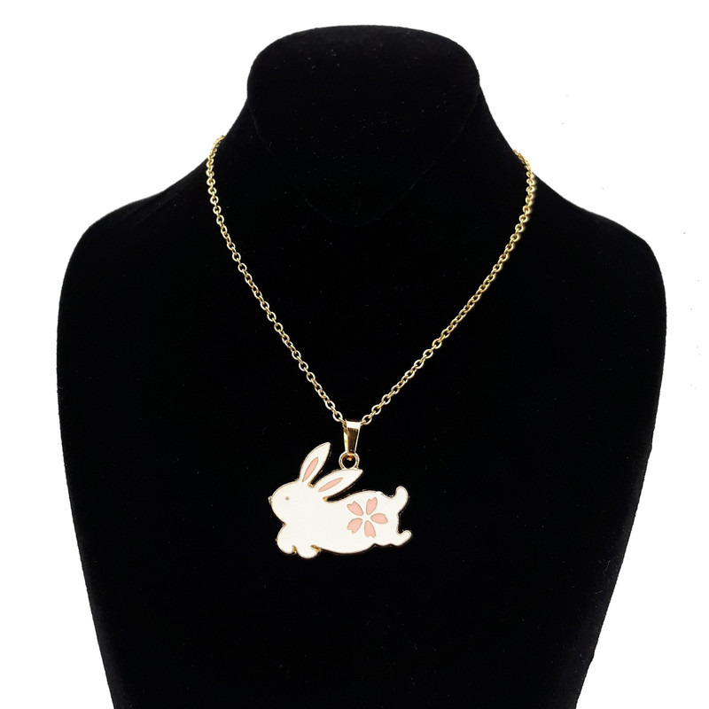 گردنبند دخترانه طرح خرگوش کد 200 گردنبند دخترانه طرح خرگوش کد 200