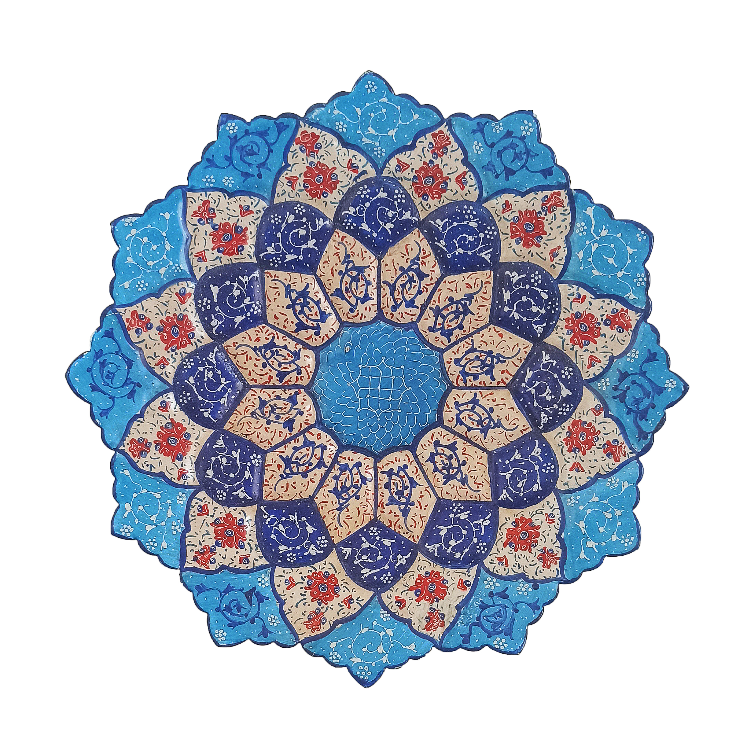 بشقاب میناکاری کد 3007
