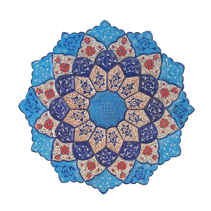 بشقاب میناکاری کد 3007