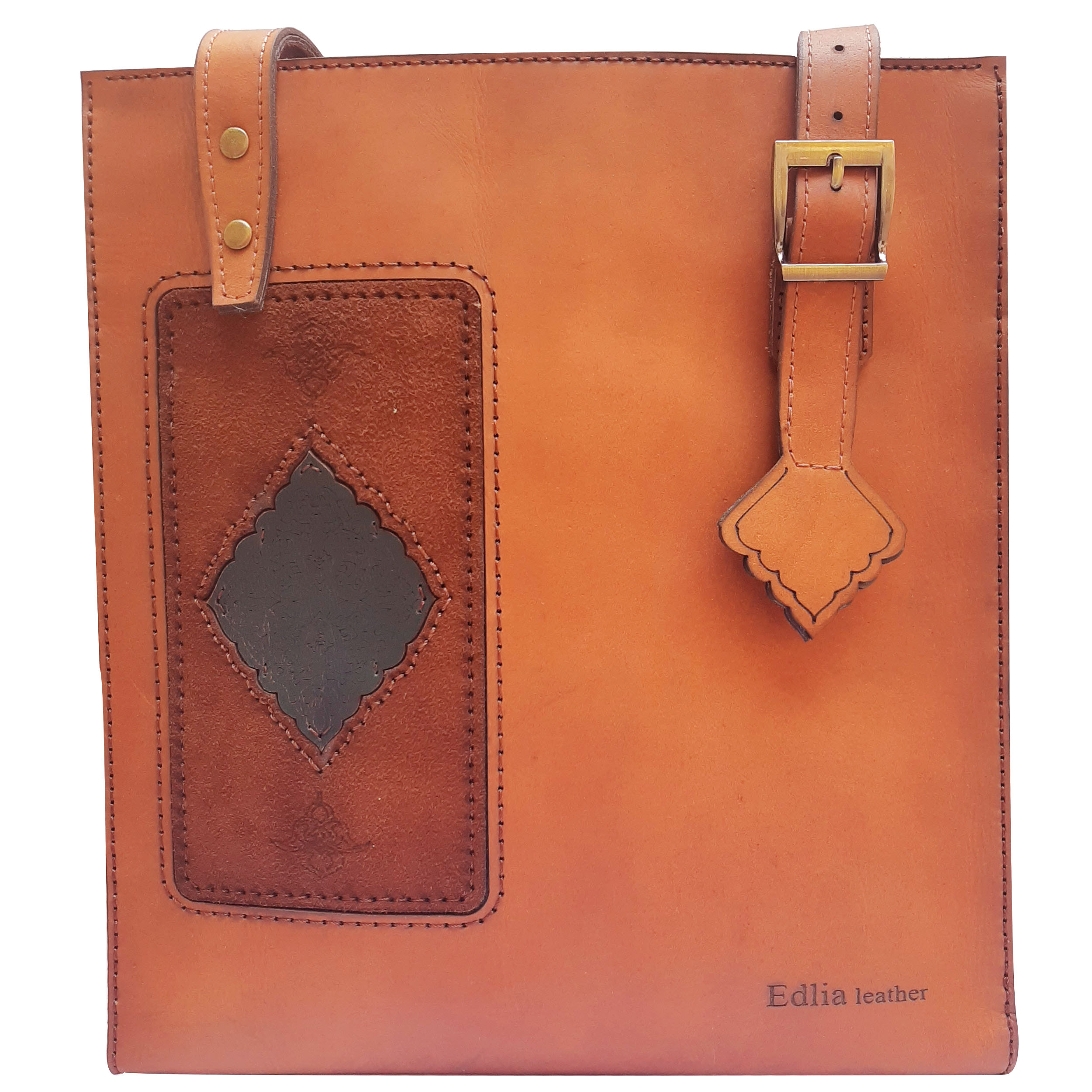 کیف دوشی زنانه چرم ادلیا کد E 709