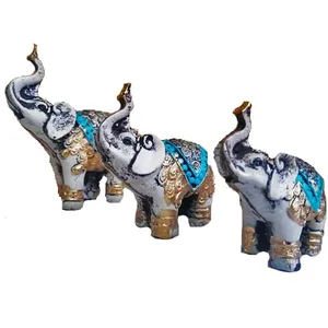 مجسمه طرح فیل کد۲۳۰۱ مجموعه سه عددی