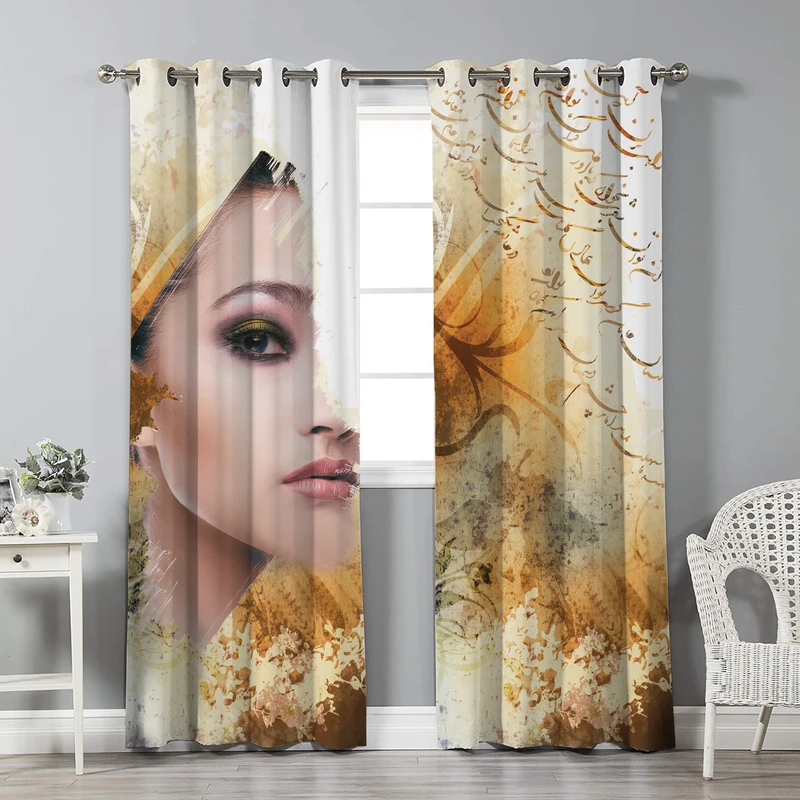 پرده نیروانا مدل pm2111 سایز 280 × 140 سانتی متر