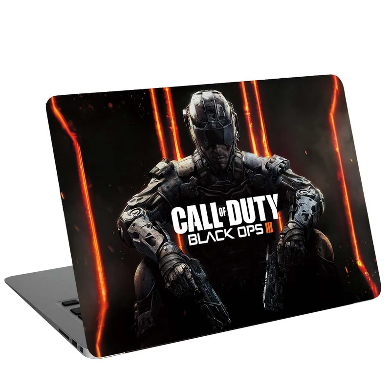 استیکر لپ تاپ طرح Call Of Duty Black Ops 3 کد C-41 مناسب برای لپ تاپ 15.6 اینچ