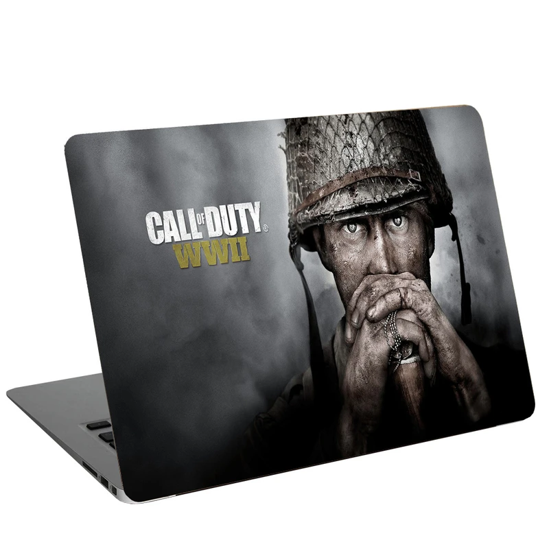 استیکر لپ تاپ طرح Call Of Duty Wwii Wide کد C-43 مناسب برای لپ تاپ 15.6 اینچ
