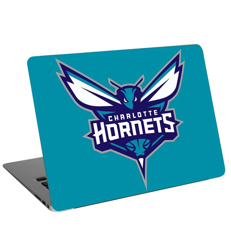 استیکر لپ تاپ طرح Charlotte Hornets کد C-50 مناسب برای لپ تاپ 15.6 اینچ