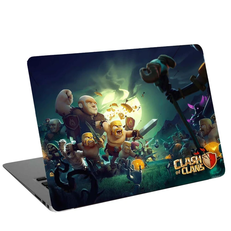 استیکر لپ تاپ طرح Clash Royale کد C-55 مناسب برای لپ تاپ 15.6 اینچ