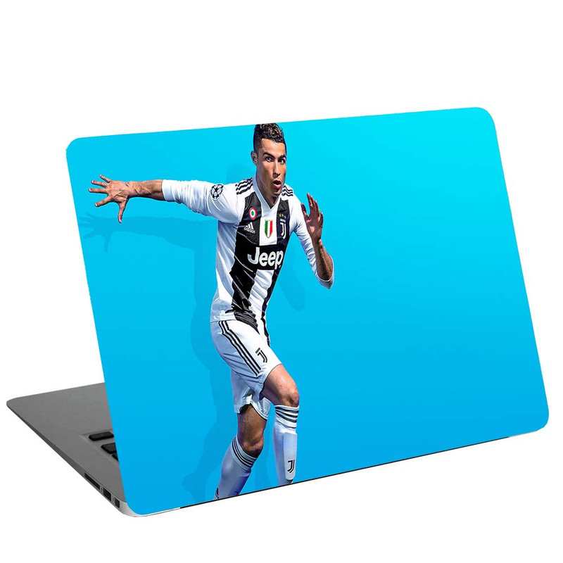 استیکر لپ تاپ طرح  Cristiano Ronaldo کد C-59  مناسب برای لپ تاپ 15.6 اینچی
