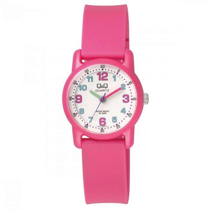 ساعت مچی عقربه ای دخترانه کیو اند کیو مدل vr41j002y