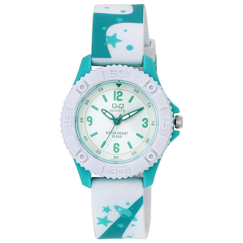 ساعت مچی عقربه ای بچگانه کیو اند کیو مدل vq96j021y ساعت مچی عقربه ای بچگانه کیو اند کیو مدل vq96j021y