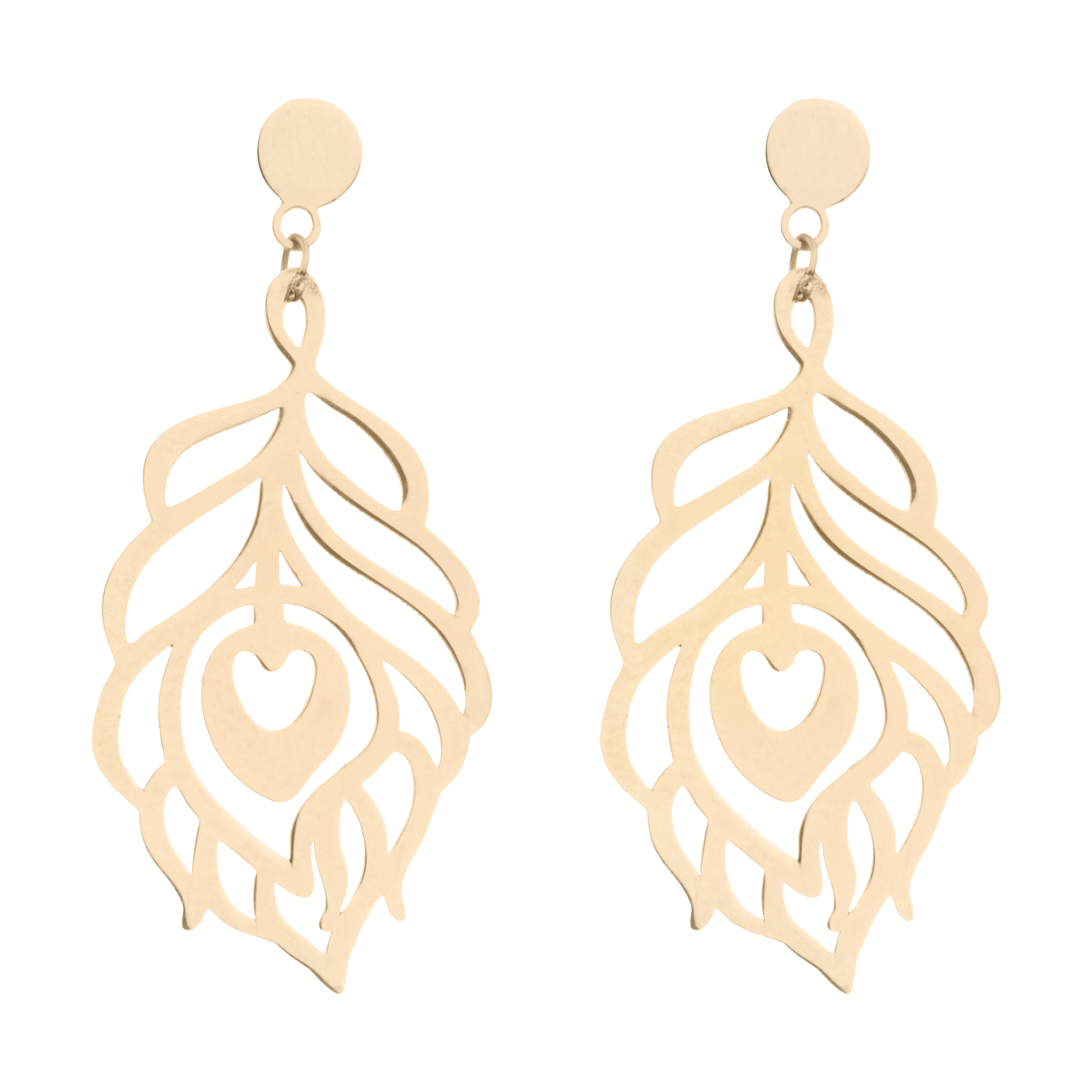 گوشواره طلا 18 عیار زنانه نیوانی مدل EA301