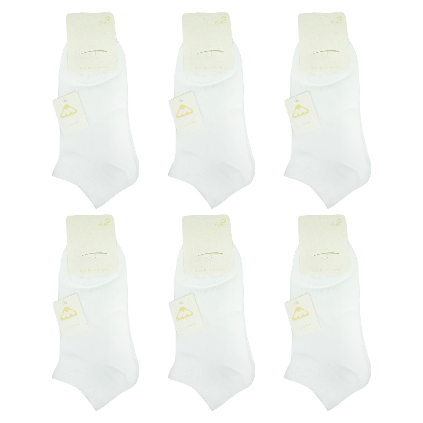 جوراب زنانه کد BL-M 359 بسته 6 عددی -  - 2