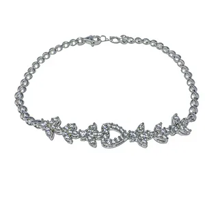 دستبند نقره زنانه کد 23